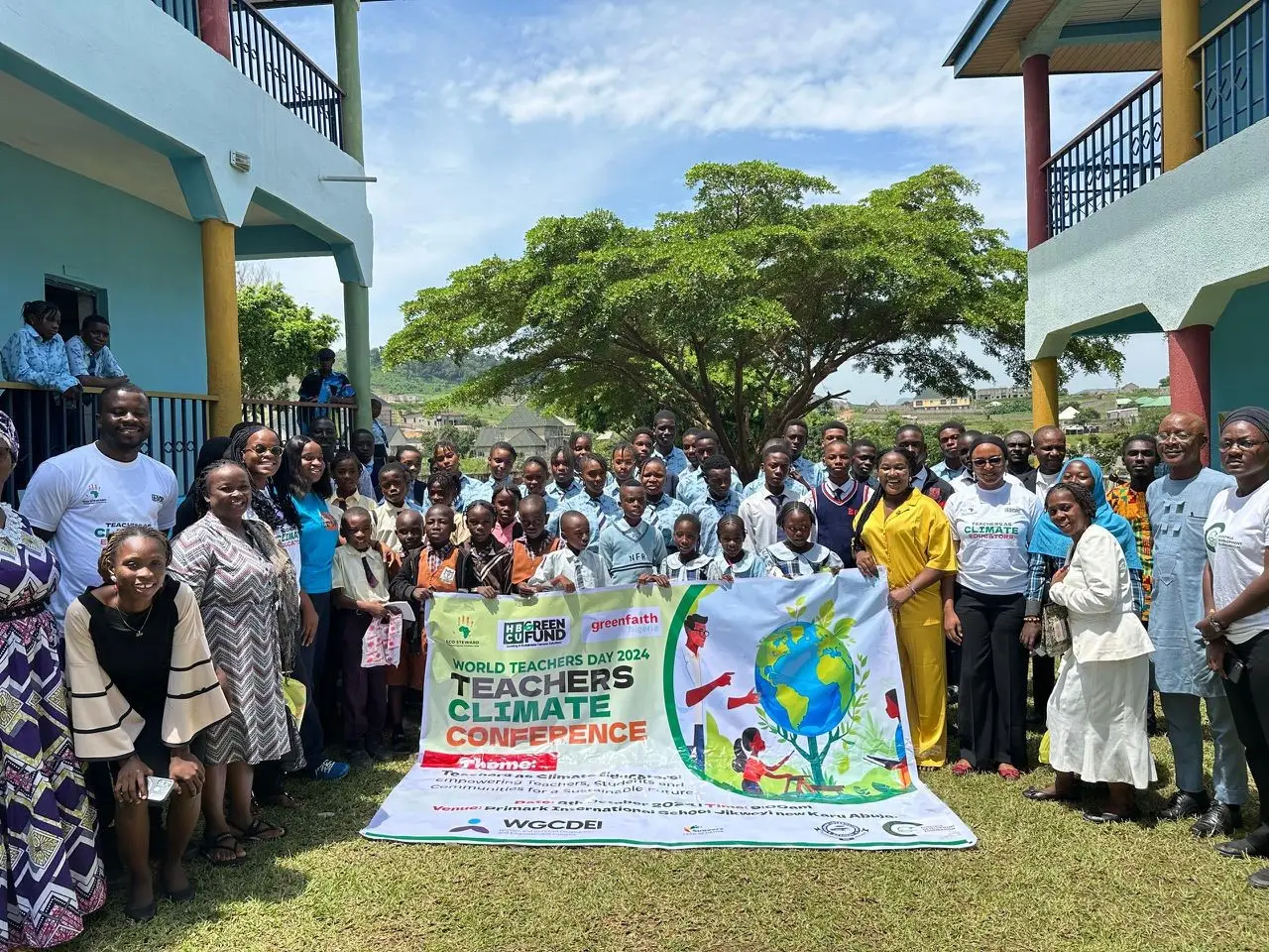 ECOSTEWARD, HBCU, GREENFAITH NIGERIA AND OTHER PARTNERS CELEBRATES THE WORLD TEACHERS DAY, CHARGES TEACHERS TO TAKE LEAD IN CLIMATE EDUCATION AND ADVOCACY.. written by Nweze Emmanuel Obinna